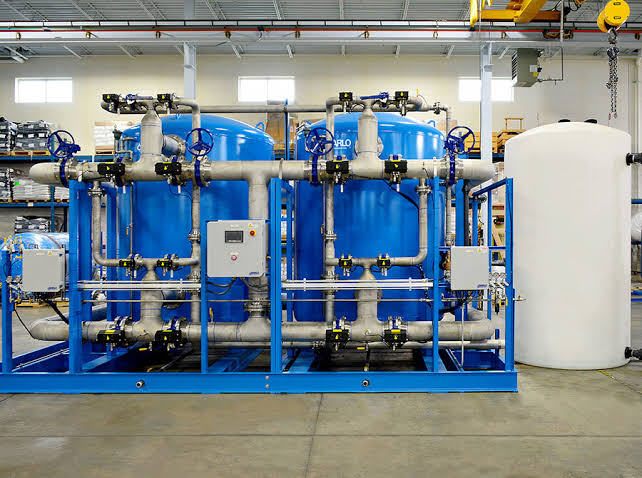Water softening plant installed by GK Envirotech